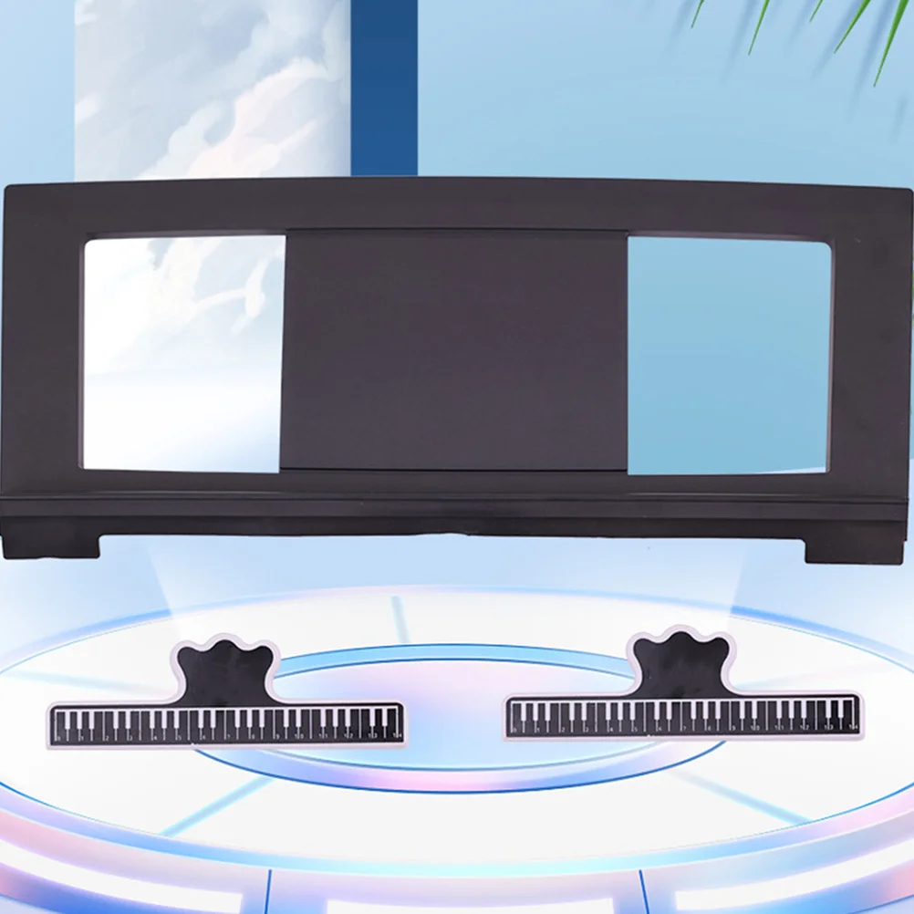 

Adjustable Angle Portable Plastic Sheet Stand Sturdy Keyboard Piano Sheet Music Holder Universal Page Stand For Small Music