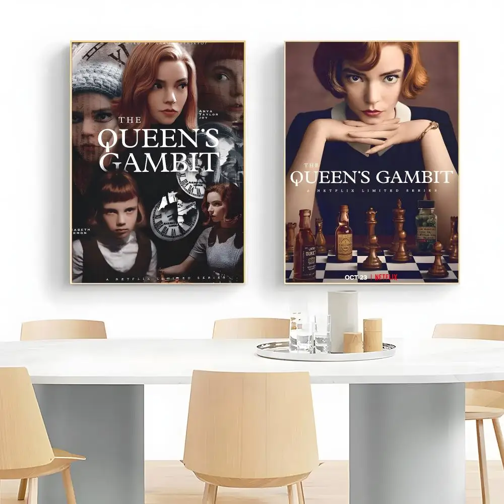 Period Drama T-The Queens Gambit Poster Wall Art Print Decorative Mural Home Decor Gift Unframed