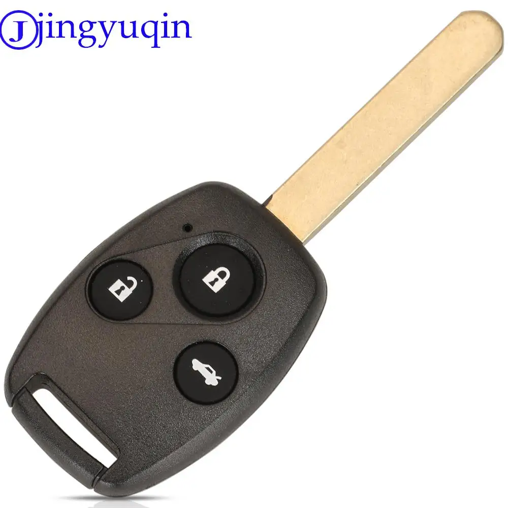 jingyuqin Remote Key Fob For Honda Accord Element Pilot CR-V HR-V City Jazz Odyssey Civic CE0891/HLIK-1T 433MHZ ID46/pcf7961Chip