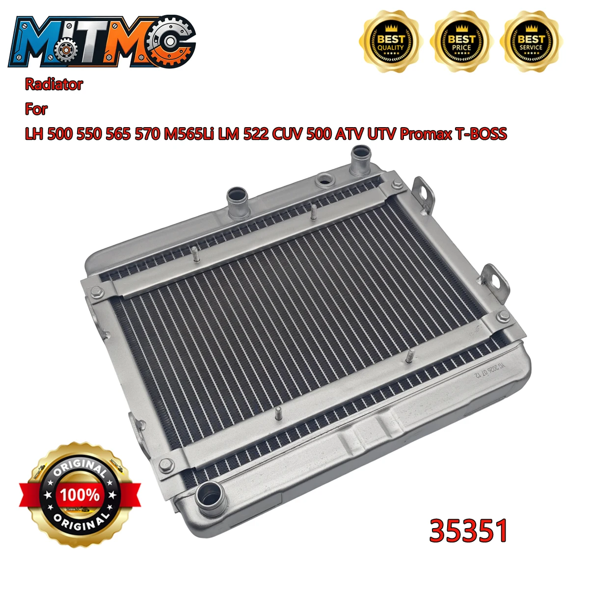 MITMC Radiator For LH 500 550 565 570 M565Li LM 522 CUV 500 ATV UTV Promax T-BOSS 35351