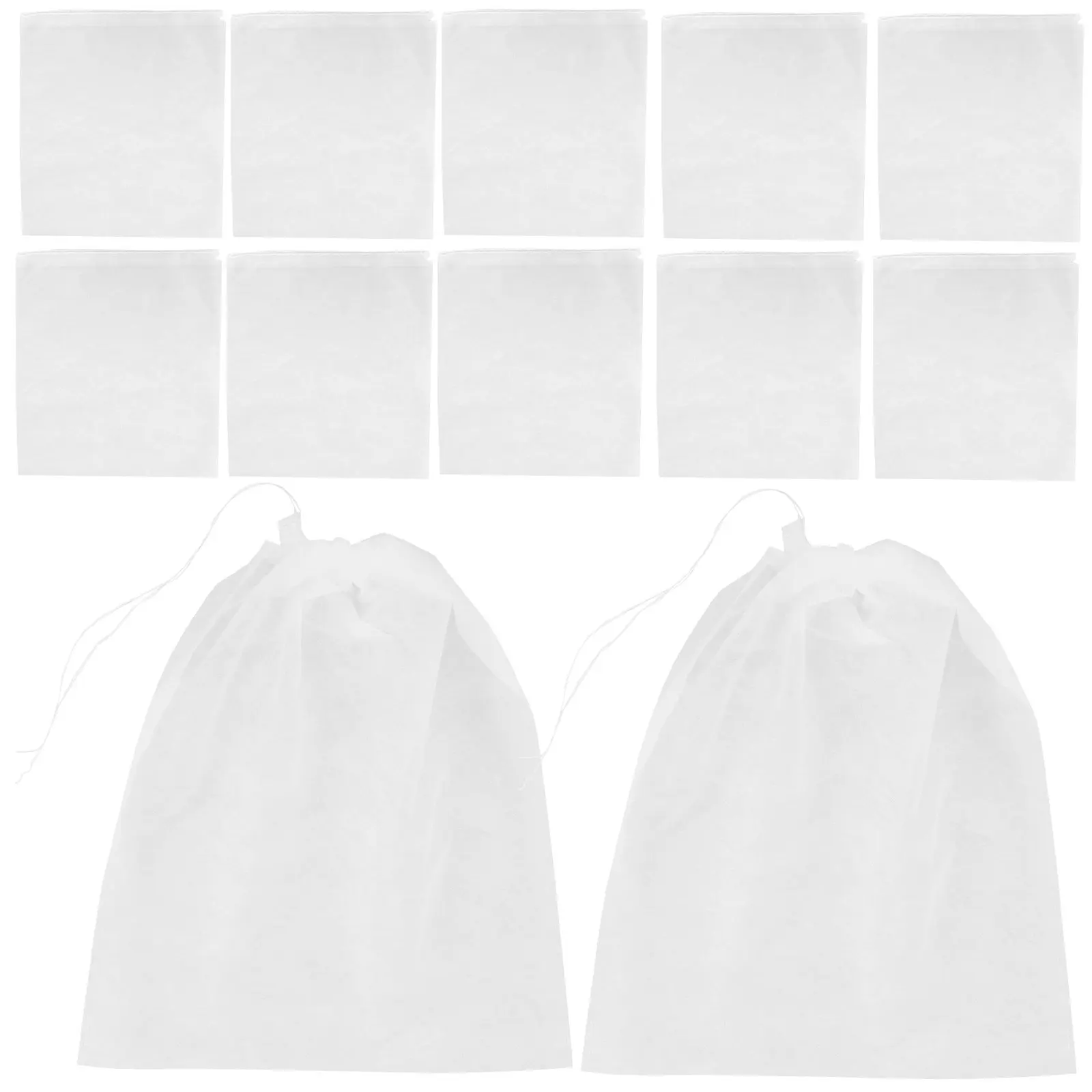 Shoe Storage Bags 50 Pack Breathable Cloth Drawstring Travel Organizers for Men Women Golf Dance Shoes