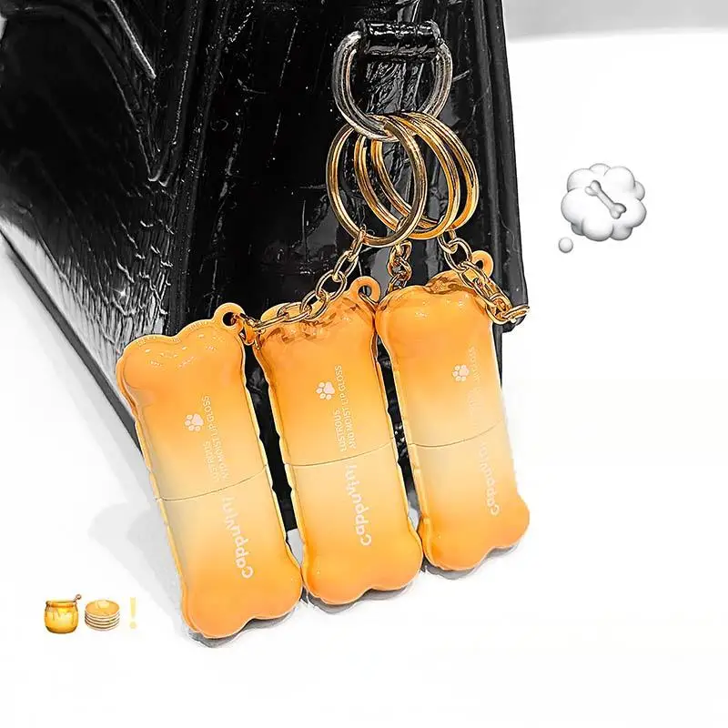 Cappuvini Water Lichte Lipgloss Hydraterende Zijdezachte Textuur Zeer Kleuring Langdurige Make-Up Lip Glazuur Hanger Lip Tint