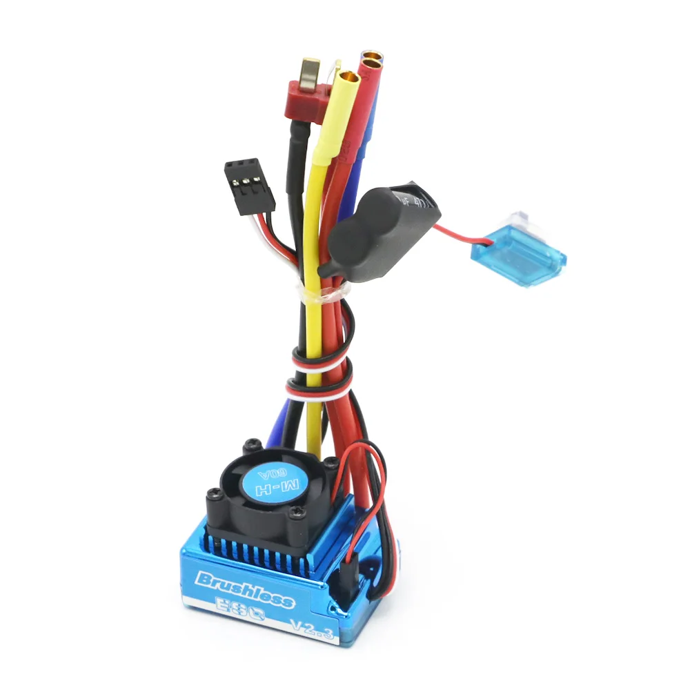 45A 60A 80A 120A Brushless ESC Electric Speed Controller Waterproof ESC for 1/8 1/10 1/12 RC Car RC Boat