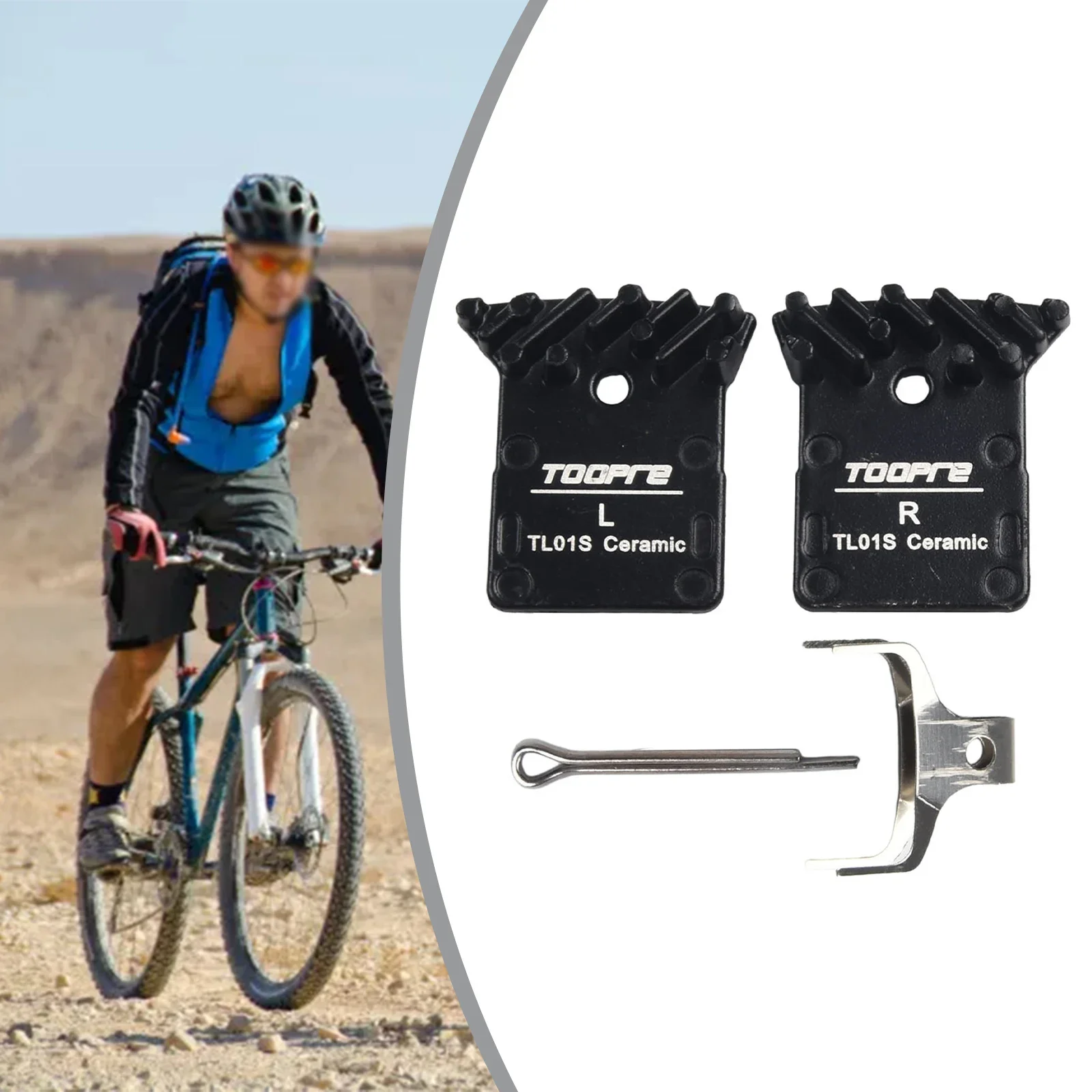

Bike L03A Ceramic Disc Brake Pads For-Shimano RS805 R9170 R8070 Bicycle Parts Wear Resistance Replacement Bikes Accessories