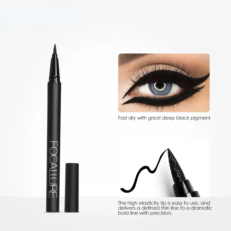 Косметика Eyeliner Pen Długotrwałe wodoodporne profesjonalne kosmetyki Szybka wysyłka Makijaż oczu Płynna kredka wkładka Łatwy w noszeniu