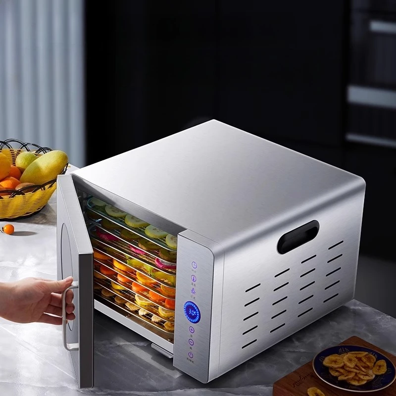 مجفف طعام ذكي للتحكم في درجة الحرارة - مجفف خضروات فواكه وجبات خفيفة منزلي تجاري للحيوانات الأليفة والدجاج والثدي (وظيفة الموقت) #3