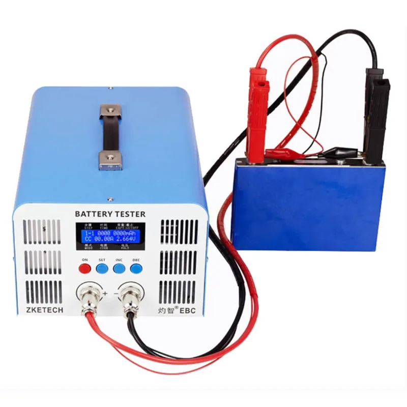 ZKE Zketech EBC-A50L 5V 50A Charge 50A Discharge Li Ion Cell Analyzer Machine EBC-A50L Lithium Battery Capacity Tester