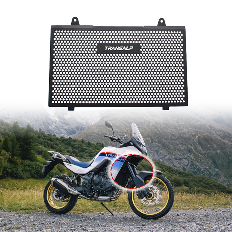 

Fit For Honda TRANSALP XL750 XL 750 TRANSALP 750 2023 Motorcycle Grille Cover Radiator Protective Grill Guard Cover