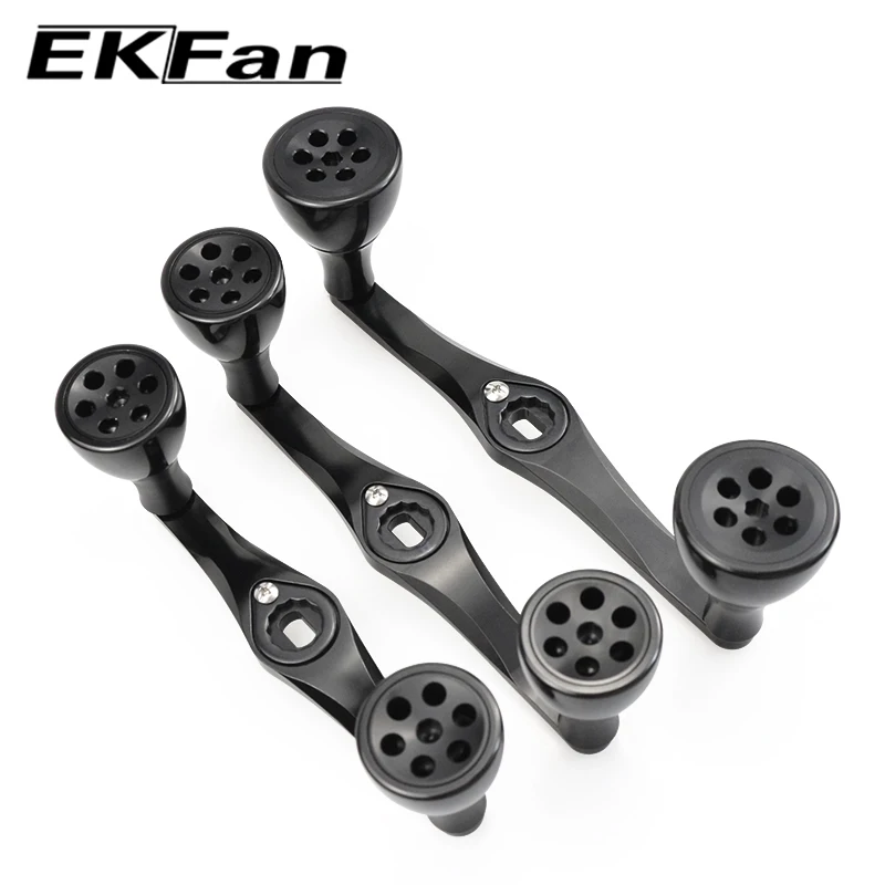 EKFan 105/120/130MM Baitcasting-Angelrollengriff für A/S/D 7*4/8*5mm Loch Aluminiumlegierung Trommelrollengriff Köderrollengriff – Detail 11