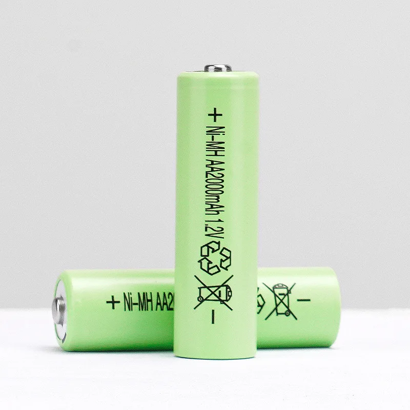 New 8-32pcs AA Battery Rechargeable 1.2V Ni-MH 2000mAh 2A Battery for Toys Clock Remote Control Camera