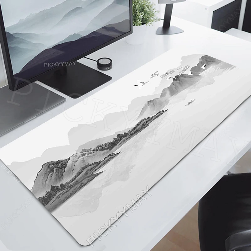 Chinese Style Large Mouse Pad Keyboard Mats Mausepad Computer Table Desk Mat Office Deskpad Pc Mousepad Notebook Rugs