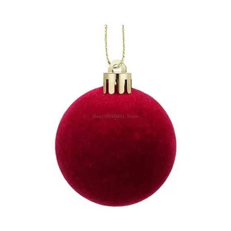 Shatterproof Christmas Baubles Ball Hanging Ornament for Christmas Tree Wreath - Image 2