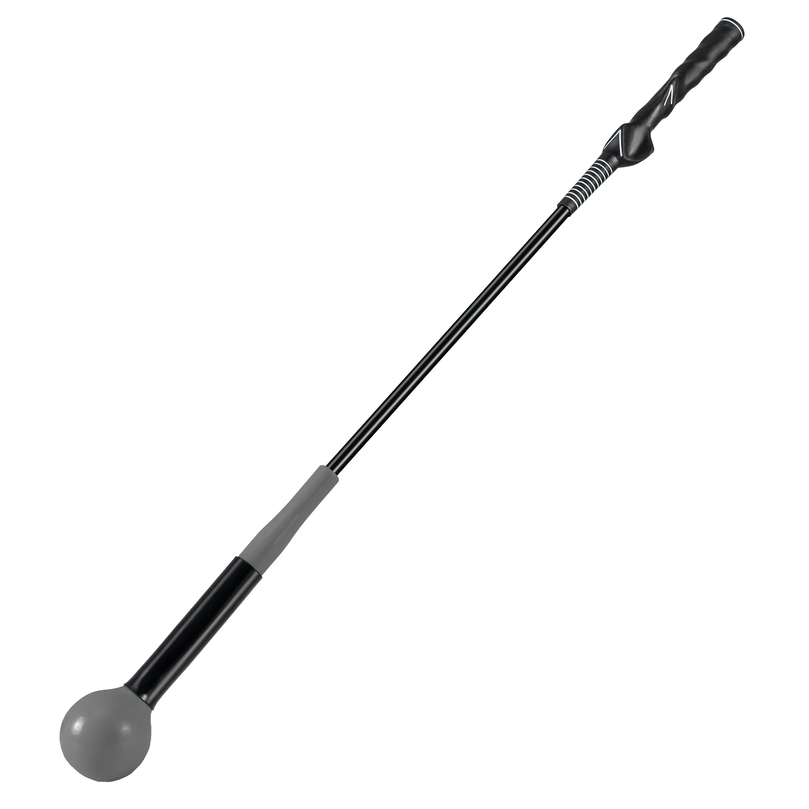 Aide à l'entraînement au swing de golf, bâton d'échauffement avec tête lestée pour l'adhérence, le rythme, la flexibilité, l'équilibre, le tempo et la force