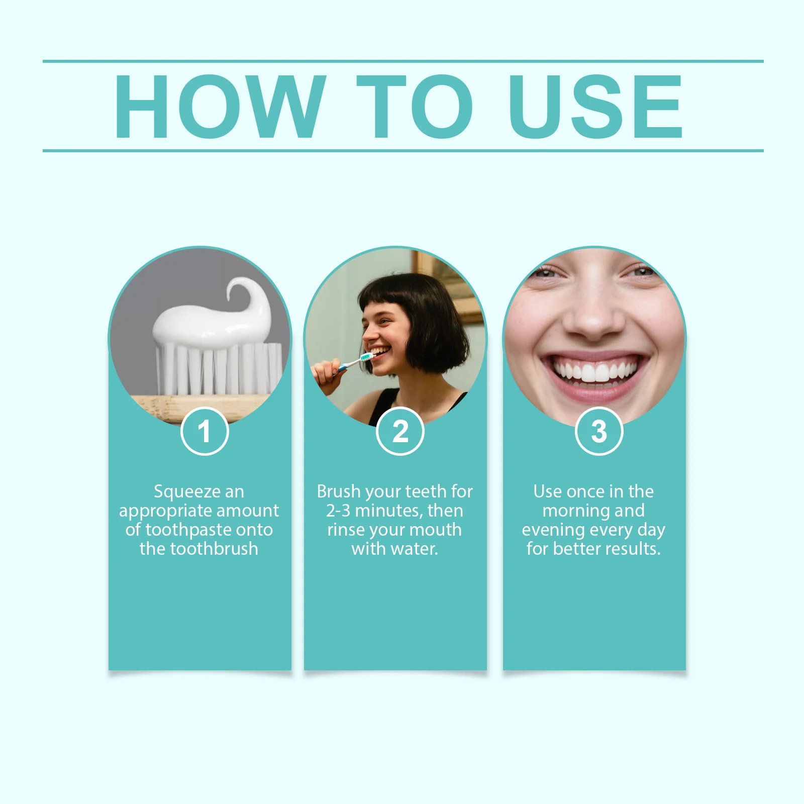 معجون أسنان صودا الخبز بالنعناع يزيل البقع بشكل فعال للأسنان الصفراء ويزيل الرائحة معجون أسنان للعناية بالفم منعش يدوم طويلاً