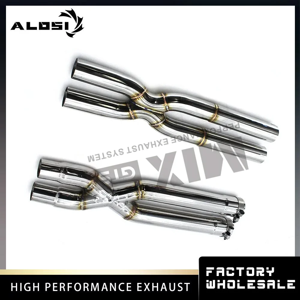 

For Maserati Gran Turismo/GT 4.72008-2023 Mid-mounted single-pipe high-performance exhaust modified for racing performance