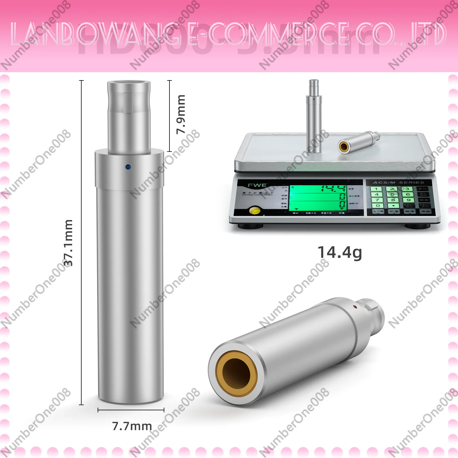 6.35mm Male to Dual 3.5mm Female Adapter Compatible with Sennheiser HD800 HD820