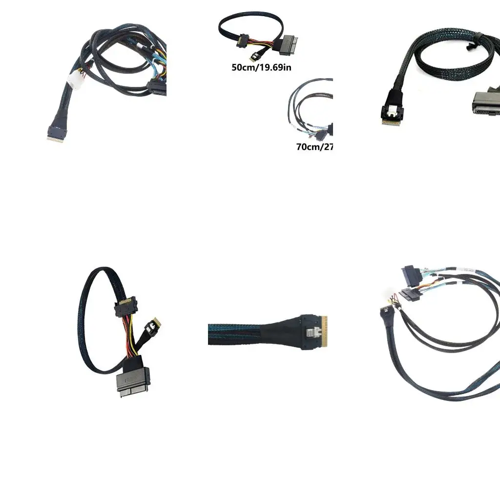 

Compactly Design SASSFF8654 4i 38pin To SAS8639U.2 Adapter Data Cables A4WF