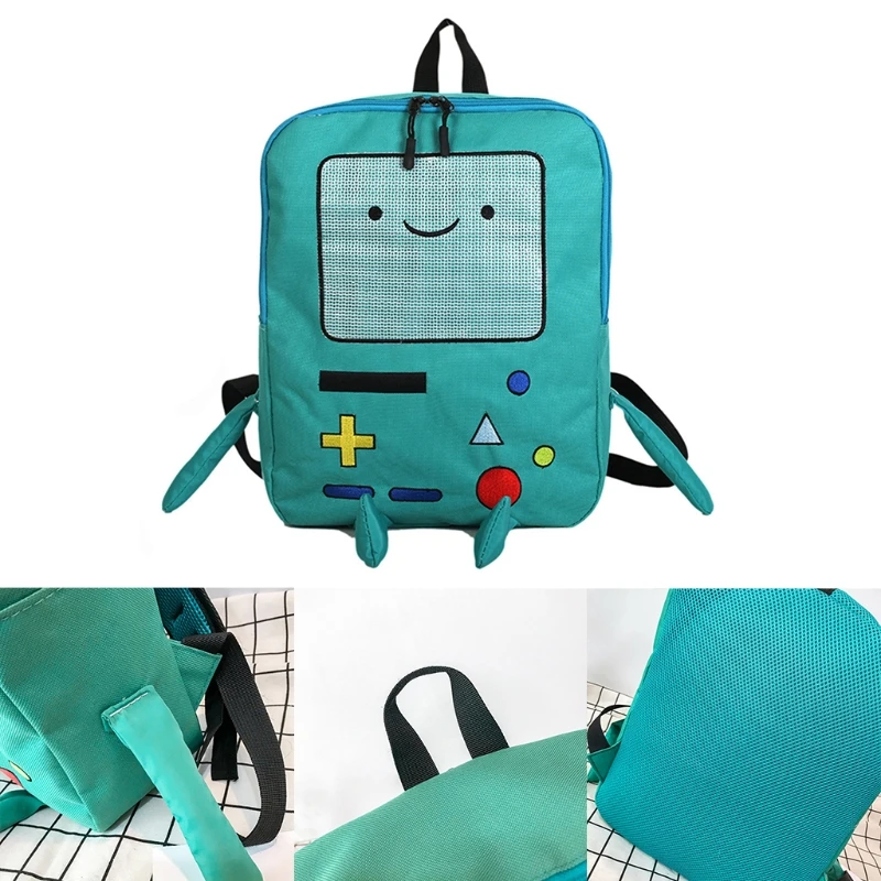 Korean Cute Travel Backpack Cartoon Rucksack Teen Girls School Bag Cute Student Daypack Large Capacity Creative Book Bags