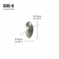 Size 0-Nickel