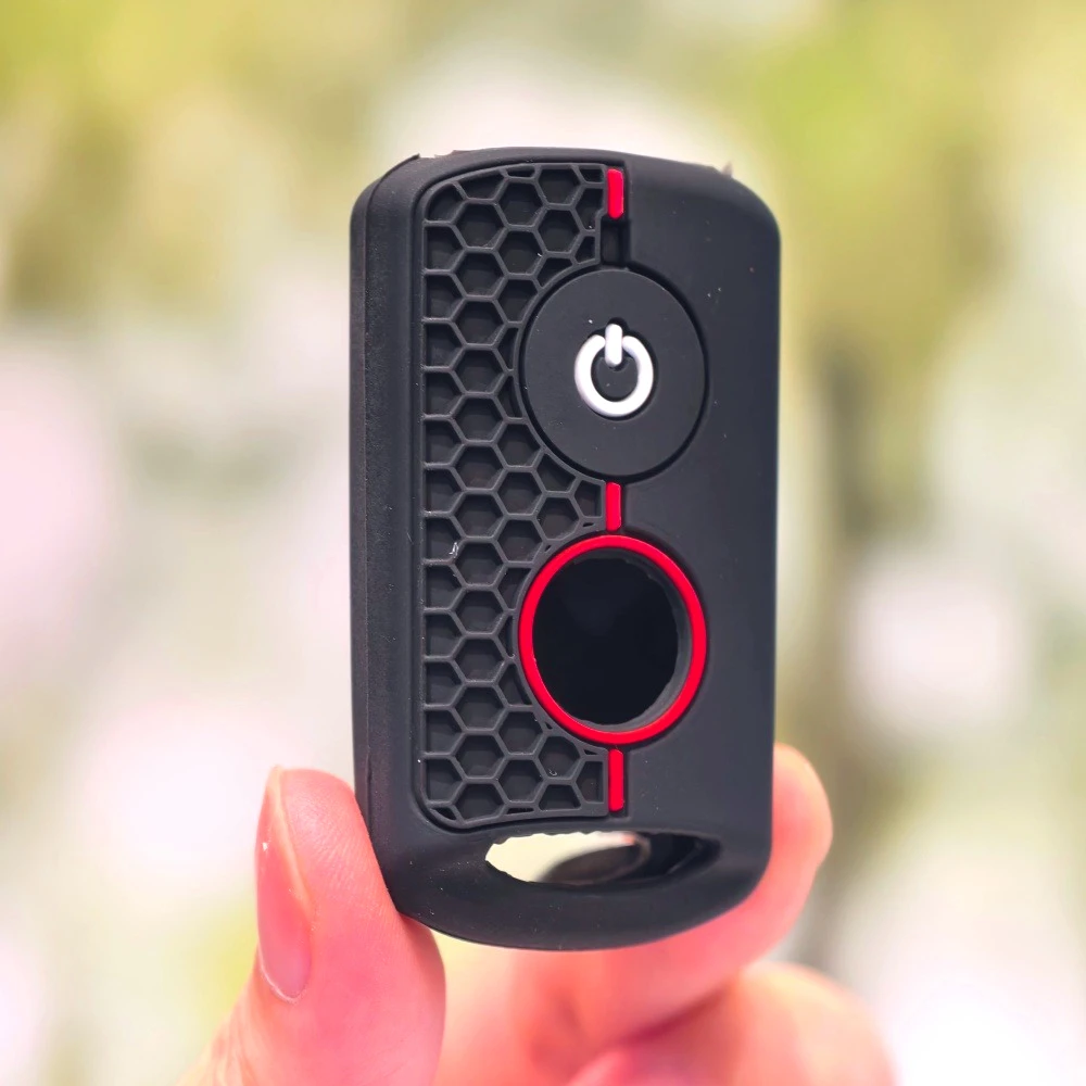 Silicone Motor Remote Key Fob Case For Yamaha Nmax 2021/2022 NVX NVX155 XMAX XMAX300 QBIX AEROX JAUNS 2018 2019 Car Accessories