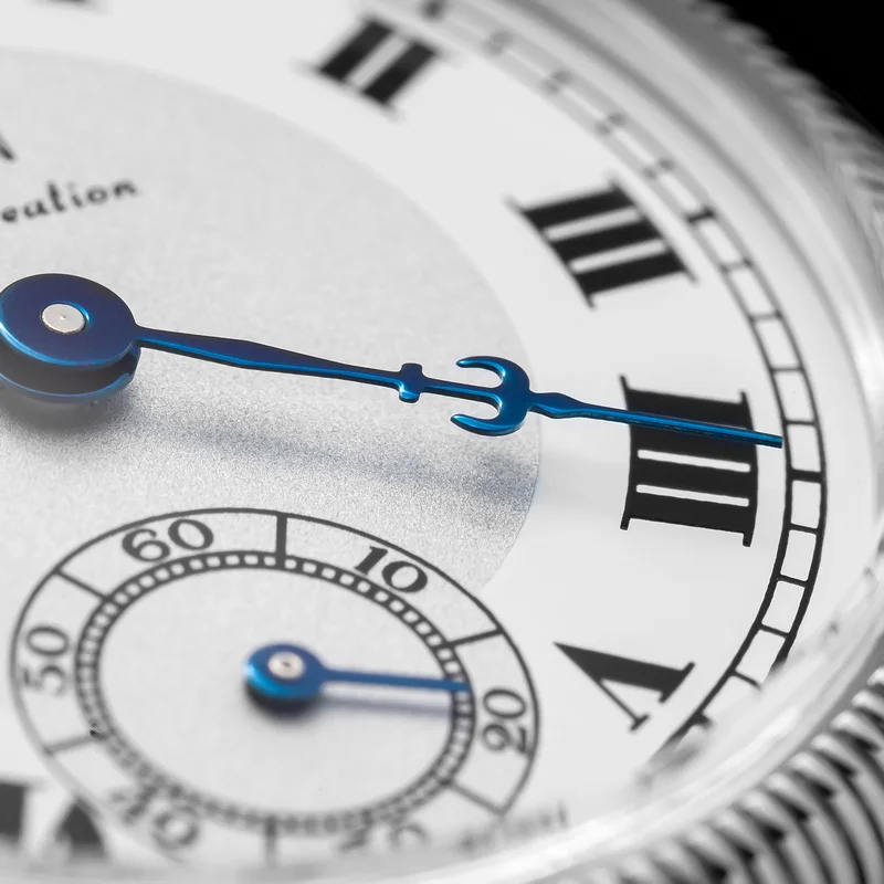 ساعة كوارتز رجالية من ثورن 36 ملم ساعة يد مربعة 100 متر مقاومة للماء مرآة ياقوت VD78