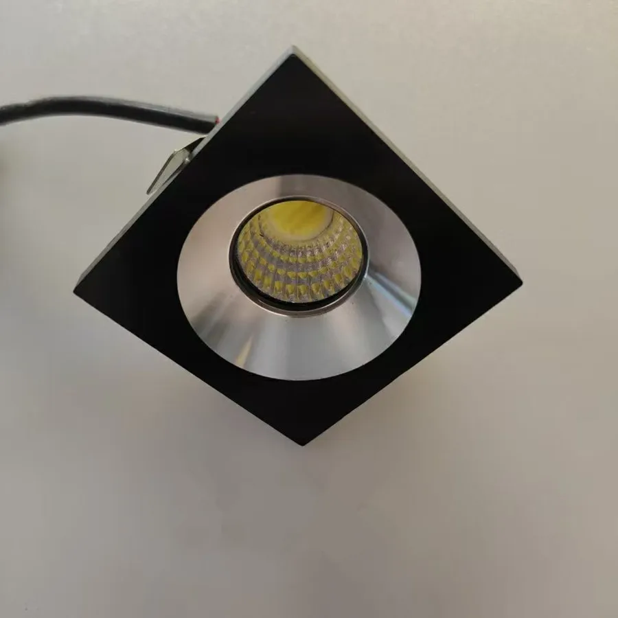 

5 шт. мини встроенный светодиодный потолочный светильник с регулируемой яркостью 3 Вт прожектор COB Downlight 110 В-220 В кабинет гостиная украшение интерьера