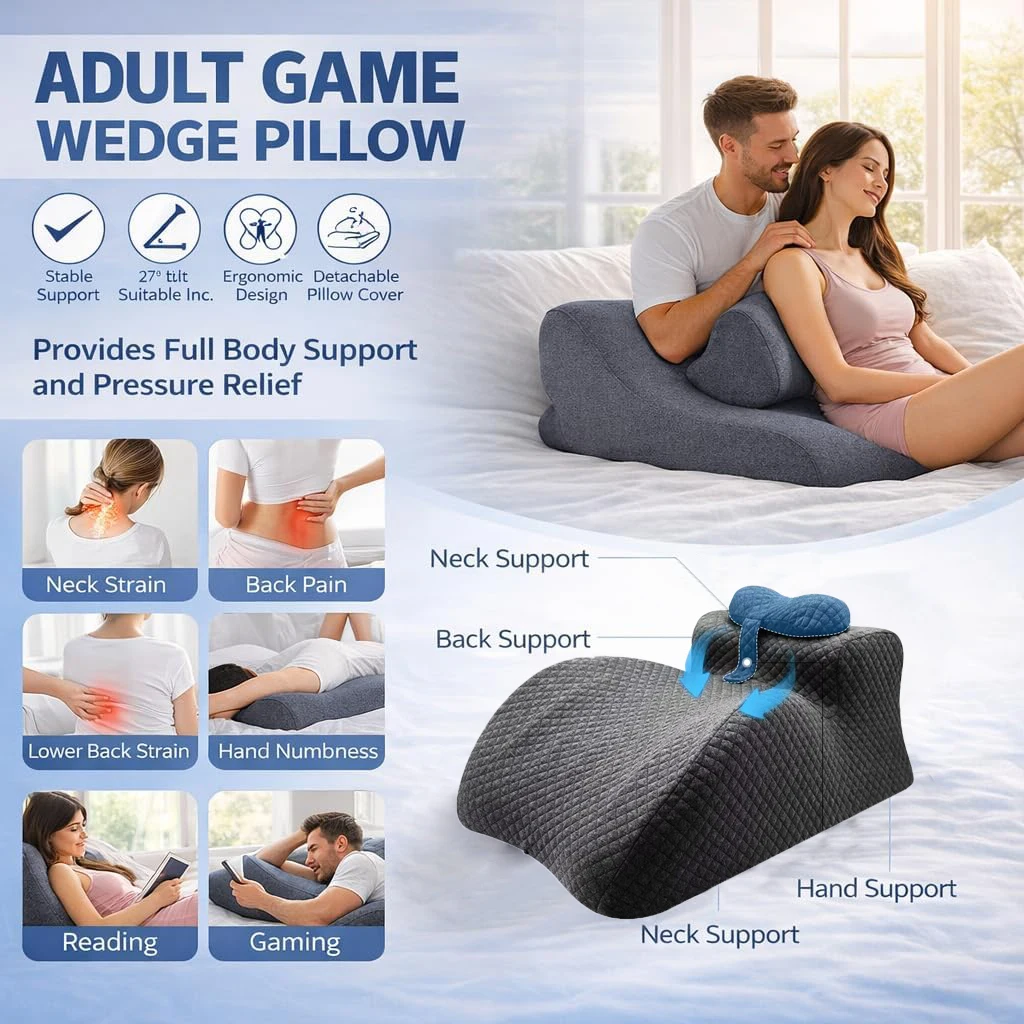 

Rebound Memory Foam Support for Hip Back & Neck Comfort Comfort & Support Perfect for Reading Relaxing & Intimate Comfort