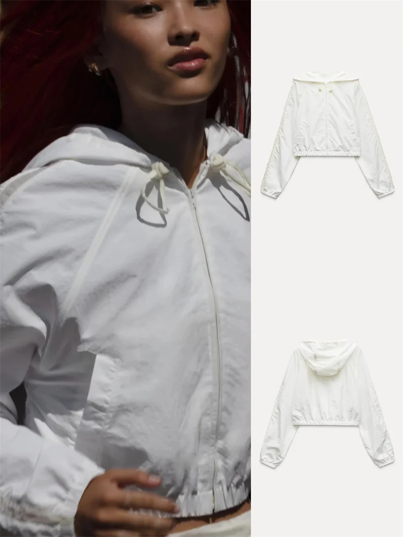 

Faionable Long Sve Nylon ort Jaet со шляпой для женщин, осеннее новое поступление, простое и женское пальто Sli