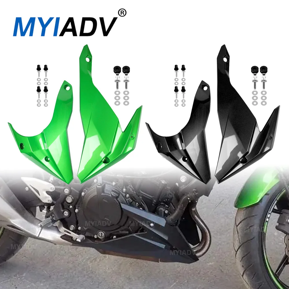 

For Kawasaki Z400 Z 400 2018-2024 Z500 2024-2025 Motorcycle Belly Pan Bellypan Lower Engine Spoiler Fairing Frame Panel Cover