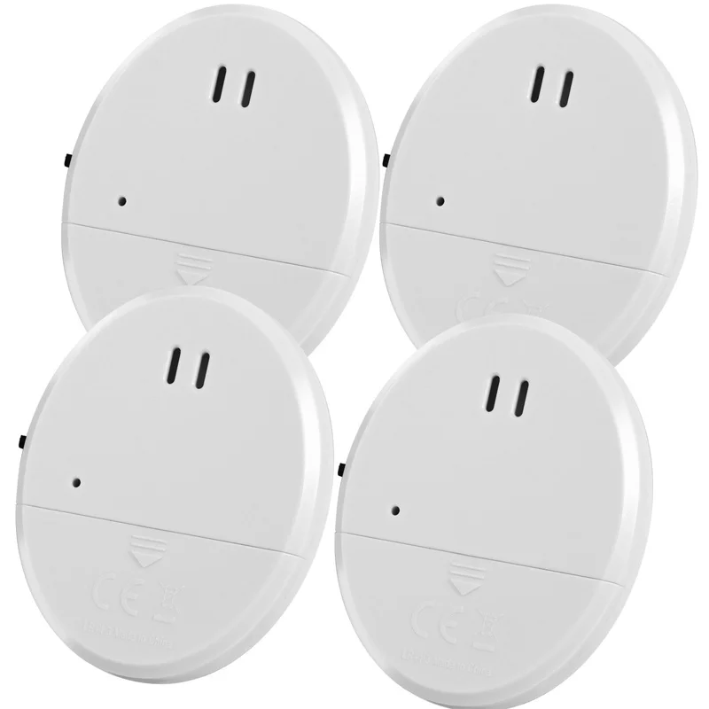 

Ultra-thin Vibration Induction Sensor High-decibel Door and Window Alarm Detector Glass Break Alarm Hotel Safety Protection