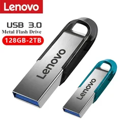 Lenovo Metal 2TB USB Disk Flash Drive USB 3.0 High Speed File Transfer 64TB 6TB Ultra-large Capacity Waterproof Mechanical Style