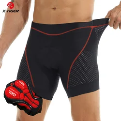 X-TIGER Cycling Underwear 5D Breathable Padded Gel Bike Shorts Men MTB Anti Slip Leg Grips Riding Cycling Shots Ciclismo