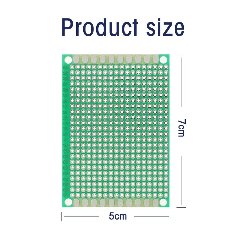 10PCS/Lot 5x7cm Single Side PCB Prototype Boards Universal Circuit Board 5*7cm Printed Circuit Boards for Arduino Experiment