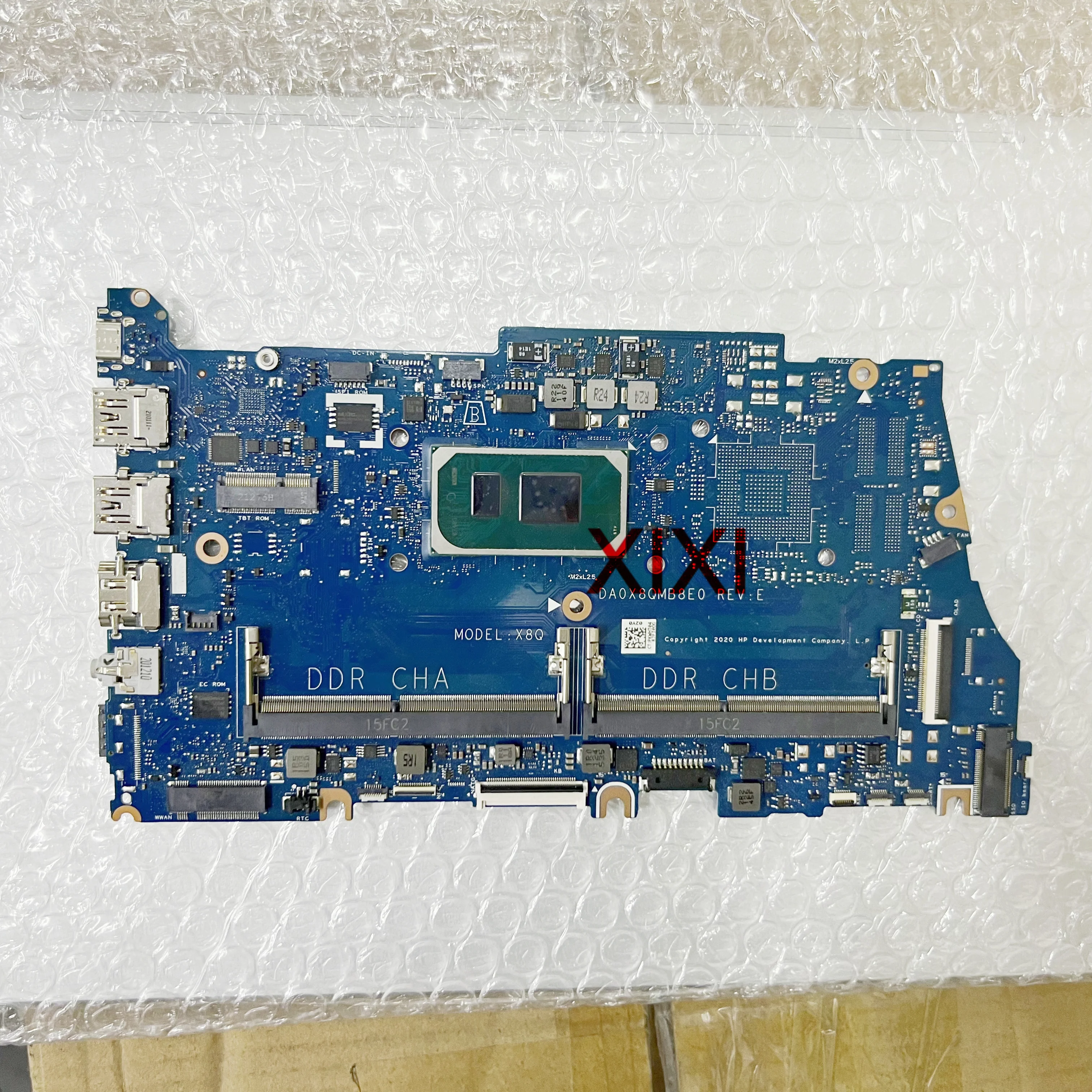 DA0X8QMB8E0  For HP ProBook 650 G8 Laptop Motherboard With I5-1135G7  i7-1165G7 CPU GPU  100% Fully Tested