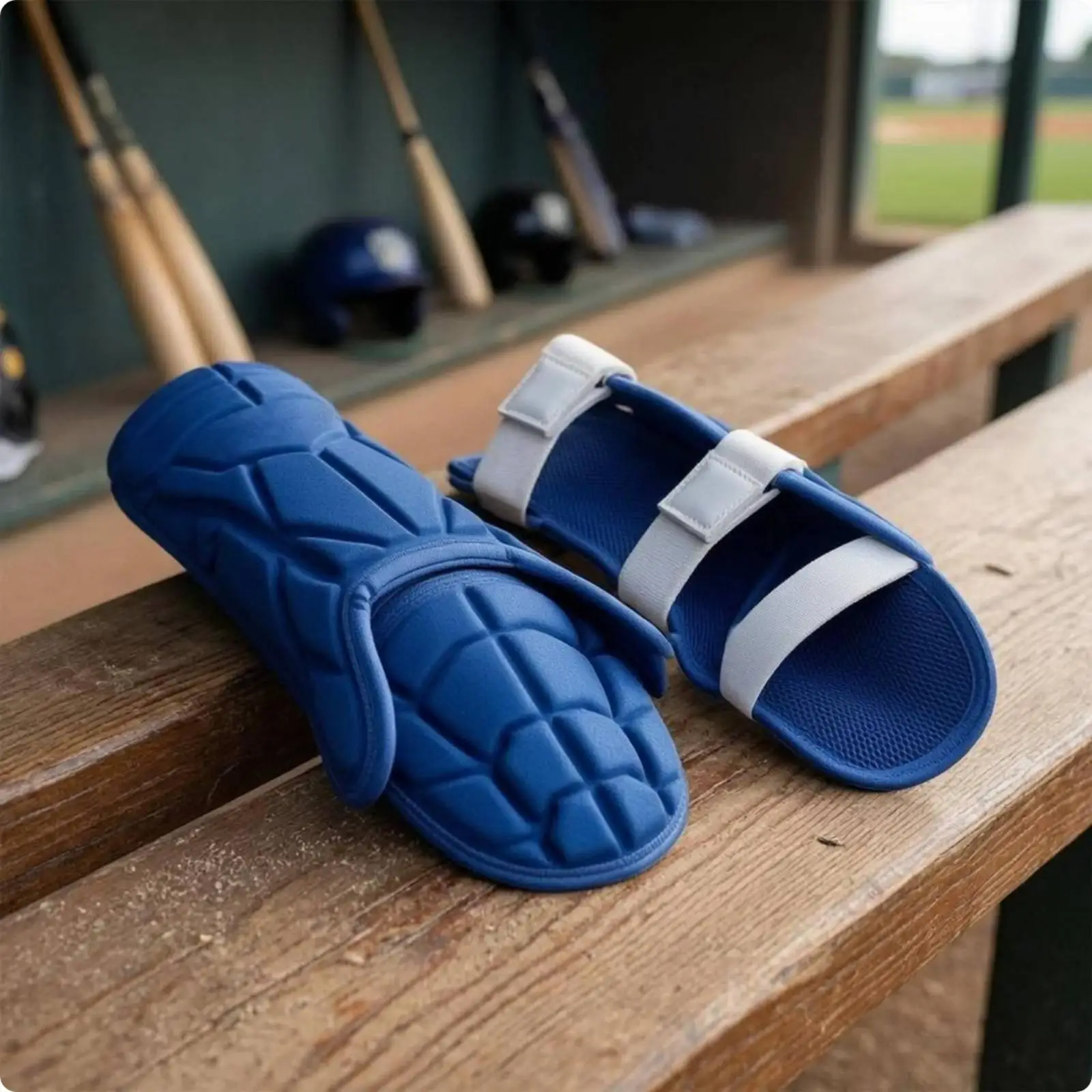 Adjustable Strap Youth Baseball Shin Guard EVA Leg Protector Lightweight Sports Safety for Game Field