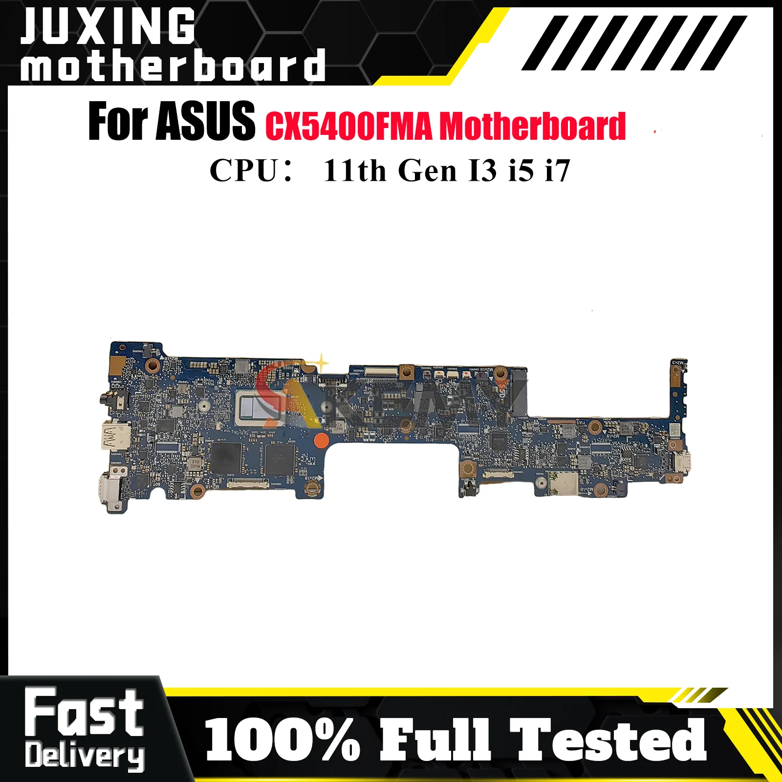 

CX5400FMA Материнская плата для ноутбука ASUS Chromebook Flip CX5 CX5400F CX5400FMA Материнская плата с 11-го поколения I3 i5 i7 100% тестирование OK stk