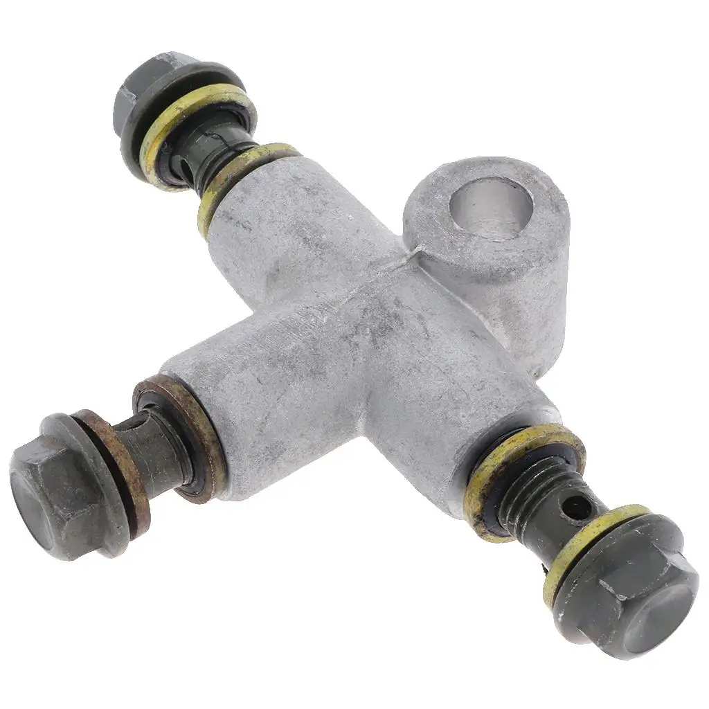 Hydraulic Brake Hose Pipe Tee Coupling & Fitting& Connector， Fit Motorcycle Dirt Bike ATV Brake System