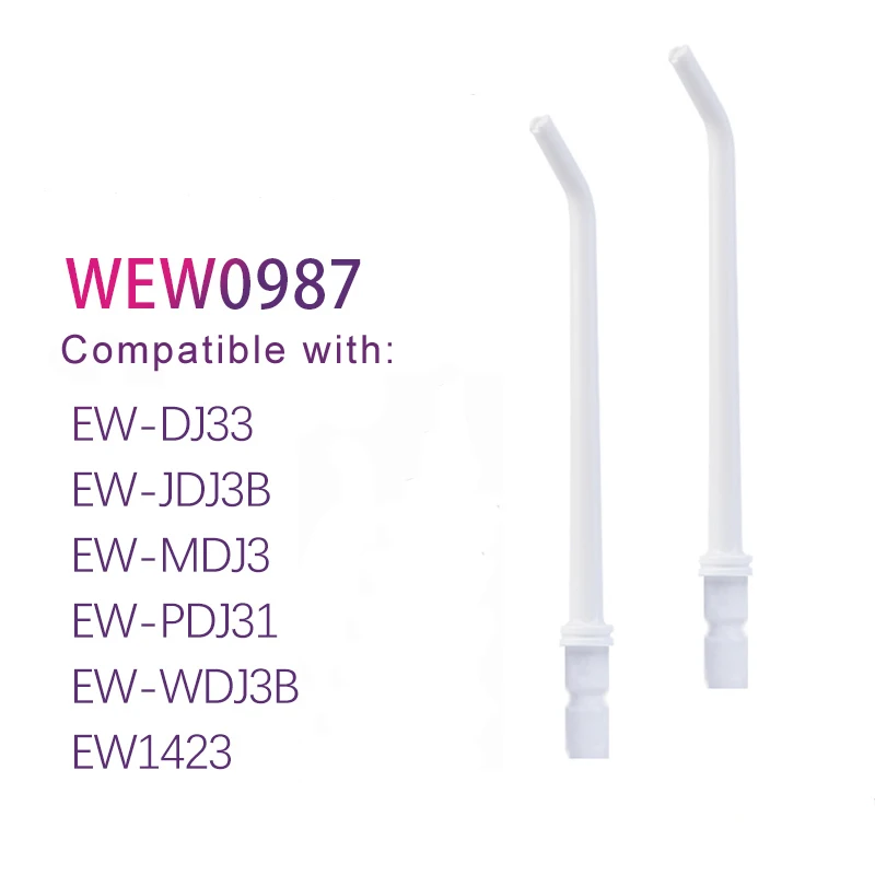 For Panasonic Replacement Nozzle WEW0987 Oral Irrigator EW-DJ11 EW1313 EW-DJ33 EW-JDJ3B EW-MDJ3B EW-PDJ31 EW-PDJ3D EW1423 DJ10