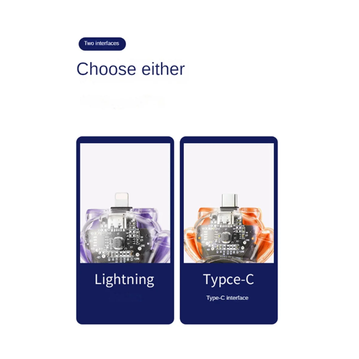 Mini Keychain Power Bank Digital Display Spaceman Power Emergency Pod Waterproof 1500MAh Ultra-Light for Camping D