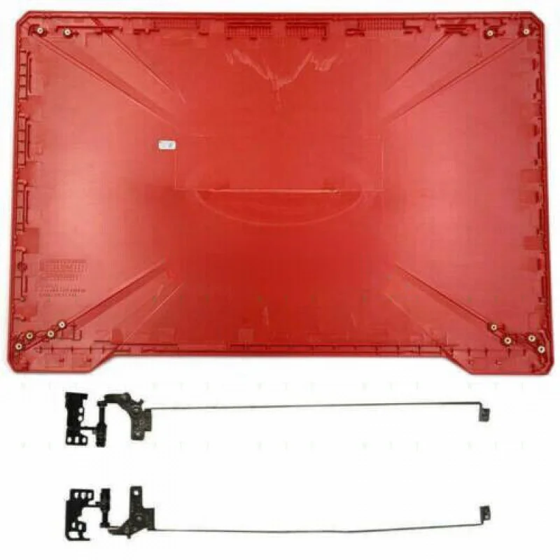 W LCD Back Top Cover & Hinges For Asus TUF Gaming FX504 FX504GD FX504GE FX80 FX80G