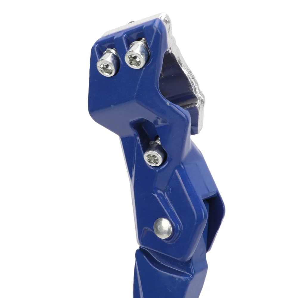 

Waterproof Bike Side Stand Adjustable Length With Pads Bike Kickstand Easy to Install 35-40mm Bicycle Foot Support