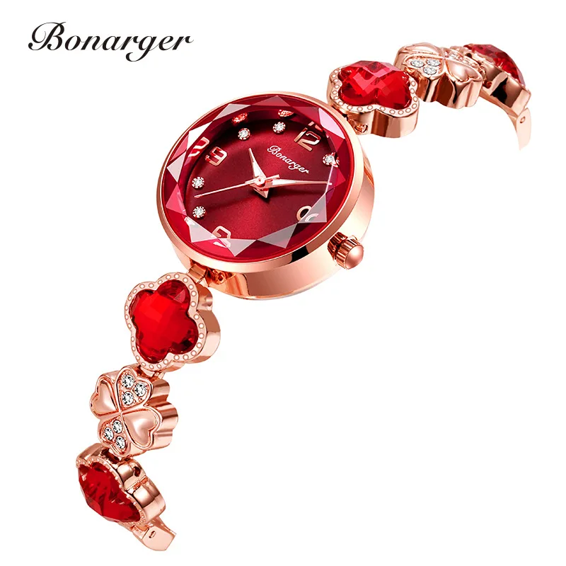 

-Border Foreign Trade Popular Women's Waterproof Good-looking Same Style Light Luxury Four-Leaf Clover Bracelet Ladi