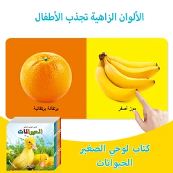 6 Books In A Box Arabic Children's Card Book Gift Box Look At Pictures And Learn Words Improve Children's Cognitive Ability Read