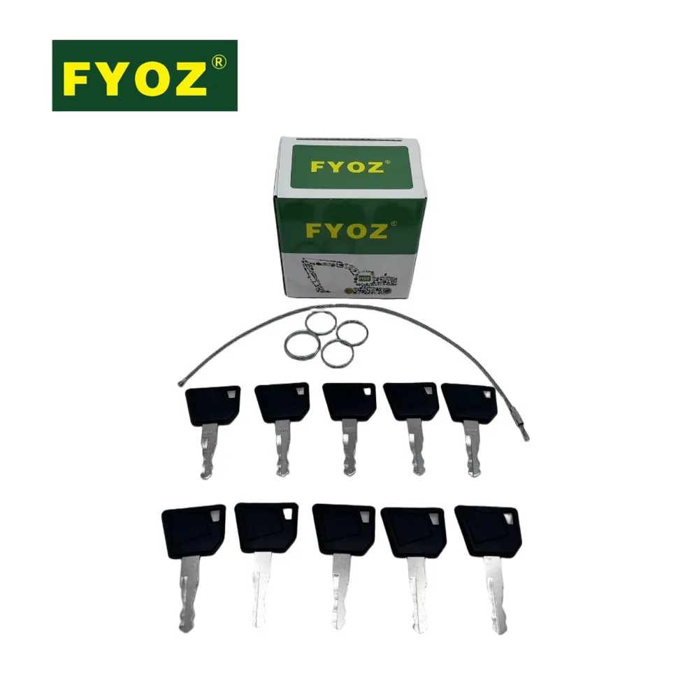 Ignition Key For JCB 3CX Heavy Equipment 14607 701/45501 333/Y1374 331/26790 10PCS Replacement