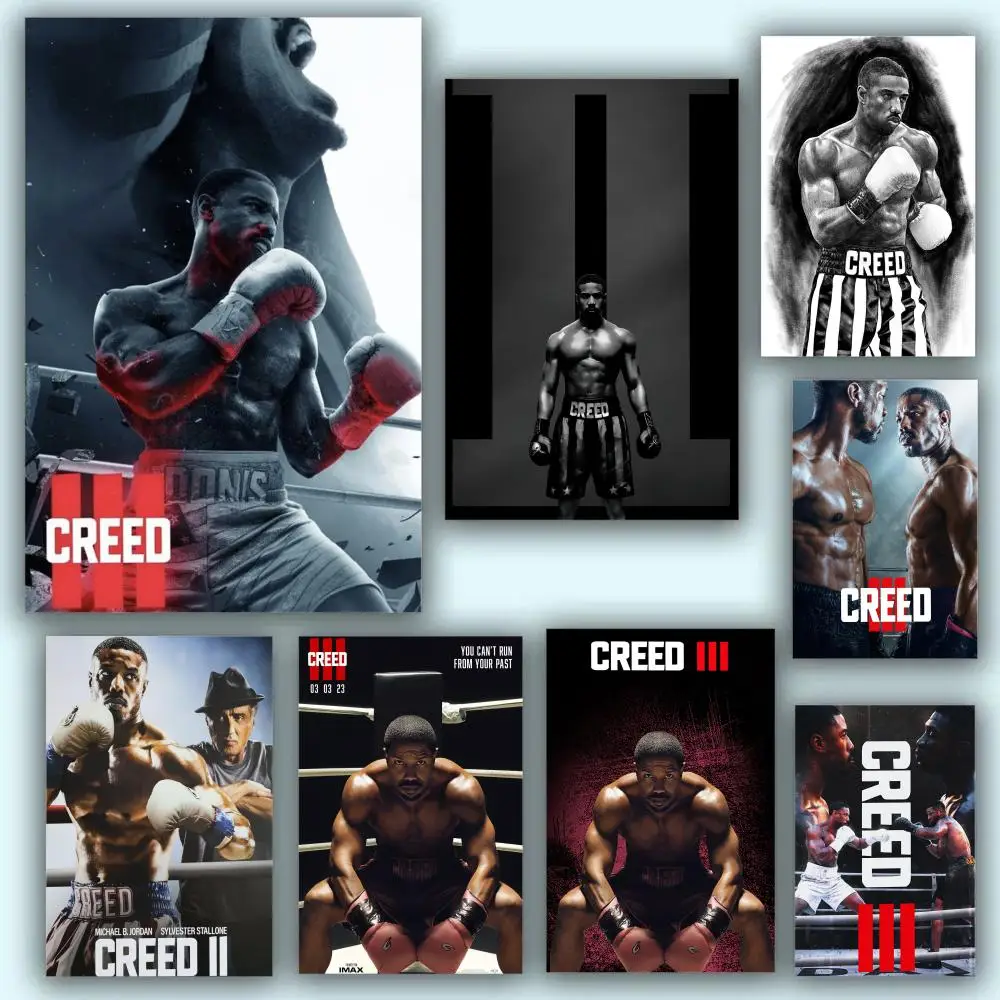 Film Creed Ill Good Quality Poster Aesthetic HD PVC Wall Art - Waterproof Wear Resistant For Home Hotel Bar