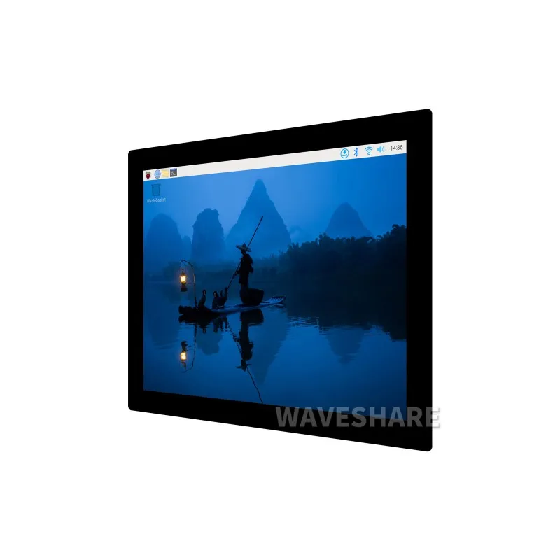 

Емкостный сенсорный дисплей Waveshare 9,7 дюйма, 768×1024, панель из закаленного стекла, интерфейс HDMI, панель IPS, 10-точечный сенсорный экран