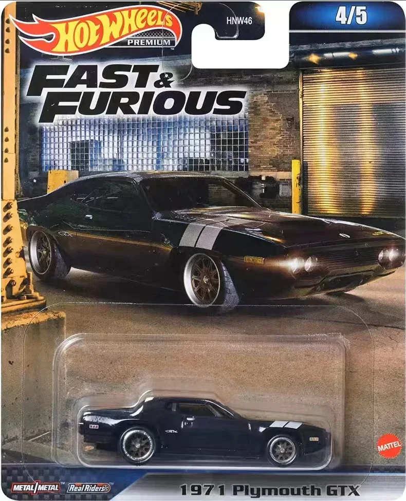 Original Hot Wheels Premium Car Fast & Furious Carro Diecast 1/64 Motors Lykan Hyper Sport Dodge Charger Boys Toys for Children