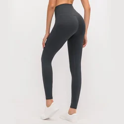 Nepoagym-mallas de Yoga para mujer, Leggings deportivos de cintura alta, con sensación desnuda, talla grande XXS a XL