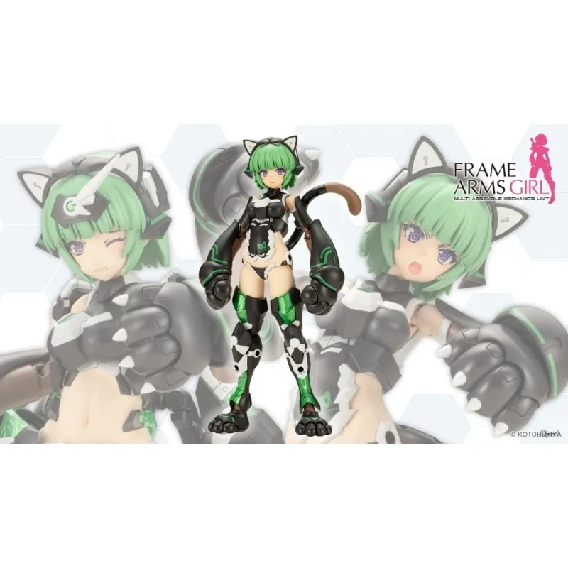 Kotobukiya إطار أصلي أذرع فتاة الميكانيكية فتاة سلسلة الميكانيكية فتاة كوارث القمر القط درع تجميع نموذج الصبي مقتنيات الهدايا
