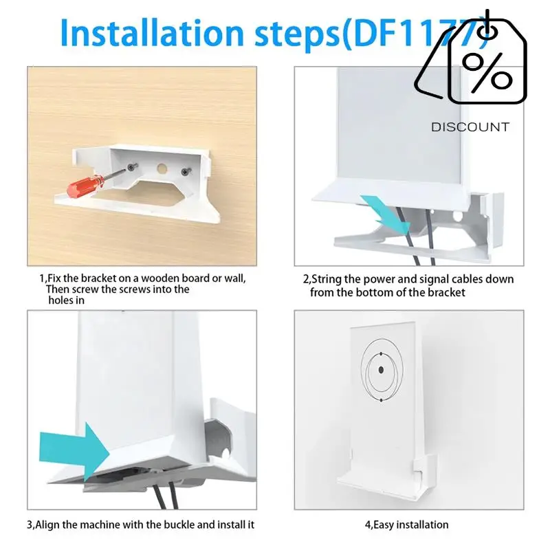 Abmf-para starlink suportes de montagem na parede starlink internet kit satélite suportes terno starlink malha roteador v2 malha proteção